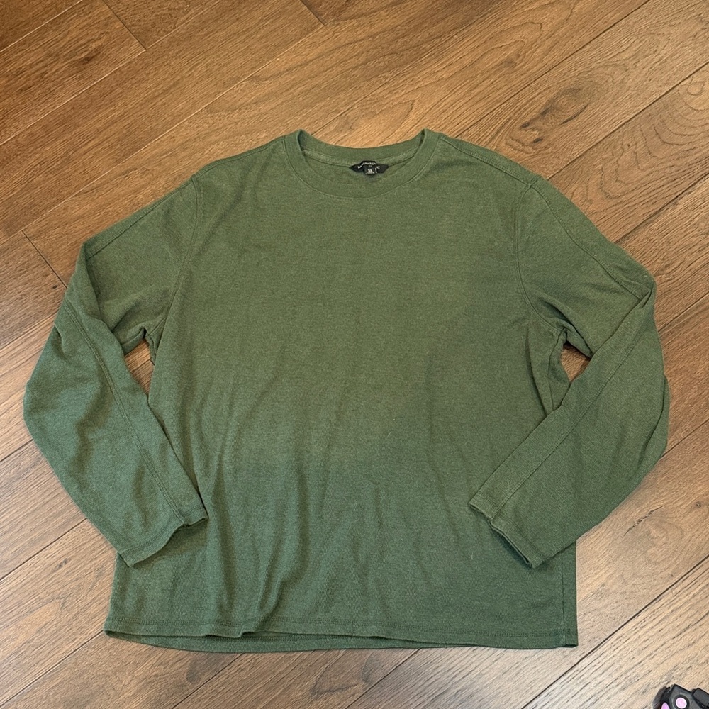 Banana Republic Green Long Sleeve Men's Shirt Size XL - C27-049